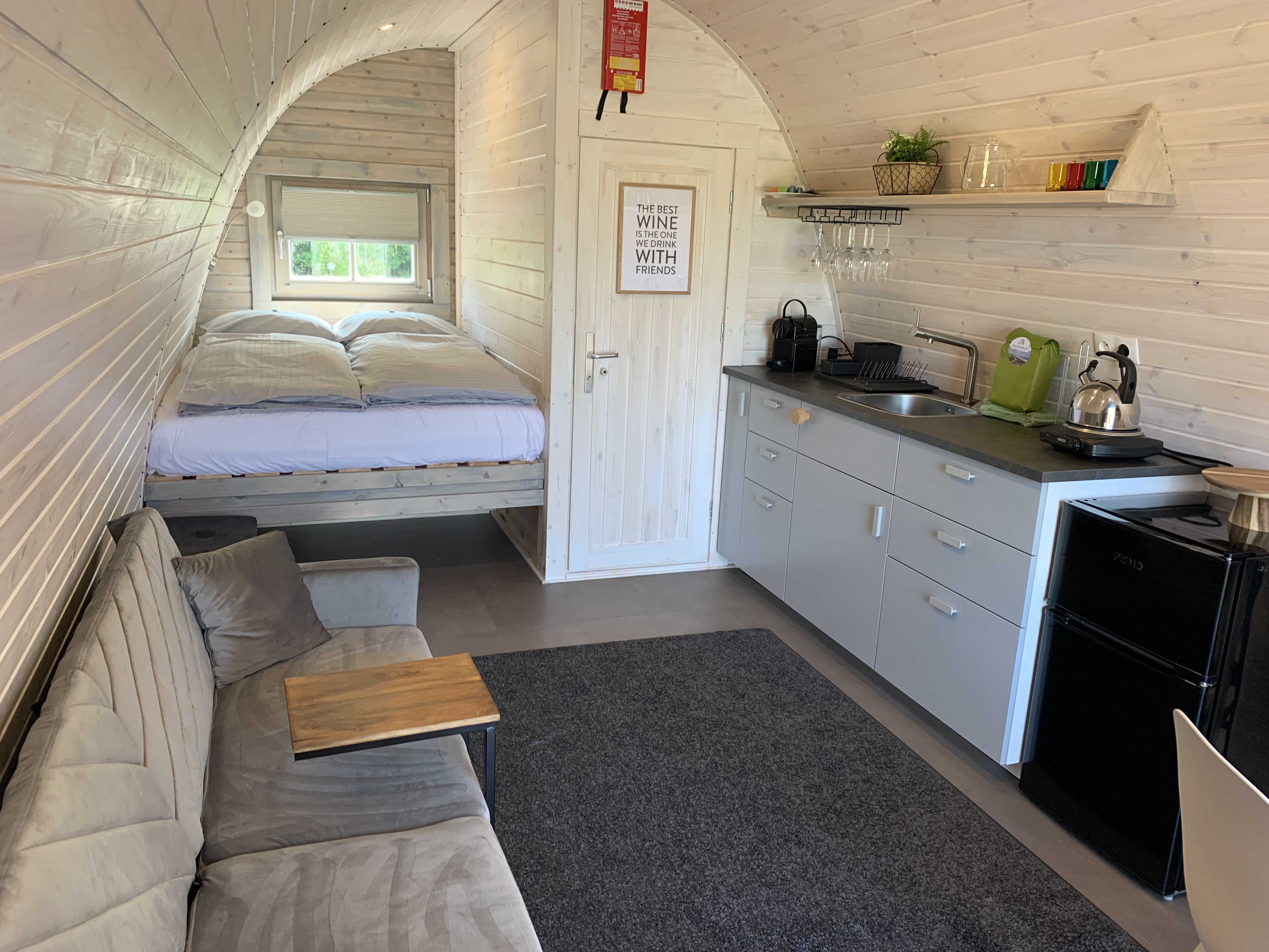 Verhuren van Glamping Pod